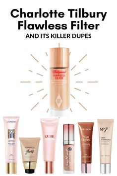 Charlotte Tilbury Flawless Filter, Hollywood Flawless Filter, Charlotte Tillbury, Skin Quotes, Flawless Filter, Beauty Skin Quotes, Makeup For Older Women, Beauty Wishlist, Makeup Wishlist