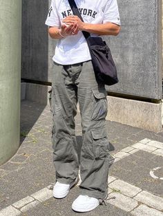 Cargo Pants Outfit Men, Cargo Outfit, Cargo Pants Style, Style Cargo Pants, Pants Outfit Men, Cargo Pants Outfit, Neue Outfits