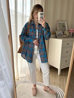 Retro Charm Oversized Plaid Shirt – Thekittenpark Oversized Plaid Top With Buttons, Oversized Plaid Cotton Shirt, Oversized Vintage Plaid Shirt, Oversized Plaid Shirts, Vintage Plaid Button-up Flannel Shirt, Swimwear Shorts, Plaid Fashion, Plaid Pattern, Long Length