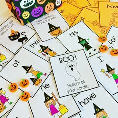 halloween themed activities and printables for children