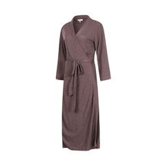 Kimono Cotton Robe Long Belted Robe Dressing Gown Lounge Night Spa Alwyn Home Color: Brown, Size: L | Alwyn Home Drucilla Fleece Girl / Woman+ Ankle Bathrobe 49.21 H in red / indigoCotton Blend in Brown | Wayfair Fitted Robe For Loungewear In Fall, Fitted Fall Robe For Loungewear, Fitted Sleepwear For Loungewear In Fall, Fitted Fall Loungewear Robe, Fitted Fall Sleepwear For Loungewear, Fall Relaxation Robe With Long Sleeves, Fall Long Sleeve Robe For Relaxation, Casual Fall Daywear Robe, Long Sleeve Tie Waist Sleepwear For Lounging