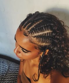 Summer Curly Hairstyles, Curly Hair Ideas, Curly Hair Braids, Curly Hair Inspo, Curly Styles, Cute Curly Hairstyles