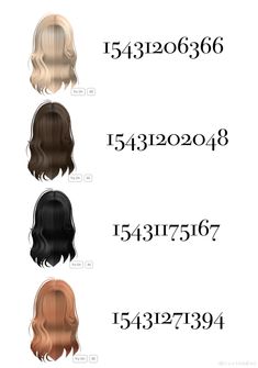 roblox hair codes Hair Codes Berry Ave Brown, Brunette Hair Codes, Bloxburg Hair Codes Brown, Berry Avenue Brown Hair Codes, Bloxburg Brown Hair Codes, Hair Codes Bloxburg, Brown Hair Codes, Hsl Codes, Roblox Hair Codes