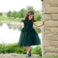 Green Toddler Dress| High-Quality Styles | Sara Dresses Emerald Green Flower Girl Dress, Green Toddler Dress, Emerald Green Lace Dress, Matteo Riddle, Emerald Green Hair, Green Flower Girl Dresses, Sara Dress, Fancy Event, Dresses For Weddings