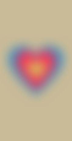 an image of a red and blue heart in the middle of a beige background with white dots