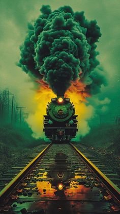 Train Artwork, Steam Trains Photography, Train Wallpaper, Nairobi City, Birds Photography Nature, Old Steam Train, Abstract Art Images, Nostalgic Art, Emoji Photo