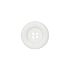 a white button on a white background