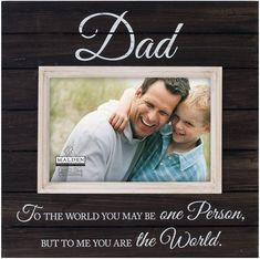 Malden : Sun Washed Words Dad Black Distressed Picture Frame, 4x6, Black - A Quotes, Black Picture Frame, Best Dad Gifts, Black Picture Frames, Christmas Gift For Dad, Black Picture, Tears Of Joy, You Are The World, Mothers Day Crafts