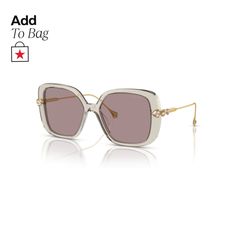 in stock Evening Clear Sunglasses With Mirrored Lenses, Luxury Clear Square Frame Sunglasses, Modern Clear Sunglasses For Evening, Elegant Clear Polarized Sunglasses, Designer Clear Sunglasses For Evening, Chic Clear Sunglasses For Formal Occasions, Elegant Clear Sunglasses With Gradient Lenses, Designer Clear Sunglasses For Party, Luxury Clear Sunglasses For Formal Occasions