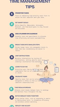 Unlock the secrets to effective time management with these 10 essential tips! Boost productivity, reduce stress, and achieve your goals with these time management hacks and strategies. From prioritization to goal-setting, discover how to maximize every minute of your day! #TimeManagement #ProductivityHacks #TimeManagementTips #GoalSetting #StressReduction How To Manage Time, Time Management Hacks, Daily Routine Planner, Self Help Skills, Good Time Management, Effective Time Management, Best Small Business Ideas, Life Management