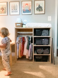 Montessori Bedroom Aesthetic, Nursery Bookshelf Montessori, Nursery Sheepskin Rug, Diy Montessori Dresser, Montisorri Dresser, Montessori Bedroom Storage, Black Montessori Bedroom, Montisorri Baby Nursery, Monestorri Nursery