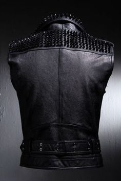 Black Leather VEST Black Studs HANDMADE Men Black Punk Silver Long Spiked Studded Leather Buttons Up Vest Black Studs and Spikes Black Leather Made to Orders Studs Spike Studded Jacket made with 100 % Genuine Top Quality Cowhide LeatherBlack StuddedHigh Quality Studs. Each securely added by hand Cropped, Vintage - Inspired / Moto / Fit0.9 to 1.0 MM Cowhide Leather used Soft Black Real LeatherAll sizes Available(Over XL Size 40$ will Charged till 4XL and above size 60$ ll be charged more)Make sur Edgy Black Vest For Festival, Edgy Black Festival Vest, Black Biker Vest For Festivals, Black Edgy Vest For Alternative Fashion, Edgy Black Vest For Alternative Fashion, Black Fitted Rocker Vest, Fitted Black Rocker Vest, Black Punk Sleeveless Vest, Black Punk Style Sleeveless Vest