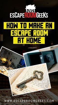 escape room geeks how to make an escape room at home