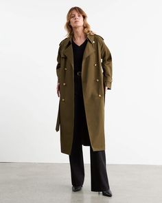 TOUSSAINT TRENCH COAT – Nili Lotan Fall Workwear Double-breasted Raincoat, Double-breasted Fall Workwear Raincoat, Gabardine Workwear Raincoat For Fall, Gabardine Raincoat For Work In Fall, Fall Workwear Gabardine Raincoat, Gabardine Workwear Raincoat With Pockets, Denim Editorial, Wool Overcoat, Double Breasted Trench Coat