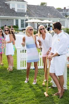 Croquet Party, Hamptons Party, New England Prep, Prep Style, Casual Chique, Estilo Preppy