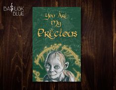 Adorable and funny Gollum inspired romantic greeting card perfect for Valentines Day, anniversary, birthday or holiday for that precious love in your life #myprecious #greetingcard #printable #romantic #funny #giftideasforher #giftideasforboyfriend #birthdaycard #valentinesdaygift Lotr Gifts, Romantic Funny, Diy Valentine's Cards, Drummer Gifts, Black Wedding Invitations, Funny Happy Birthday, Funny Christmas Cards, Wedding Invitation Sets, Custom Party