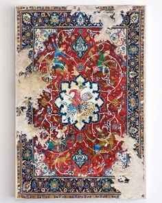 Iranian Carpet Living Room, Carpet Living Room, Islamic Art Pattern, Plaster Art, Turkish Art, Art Et Illustration