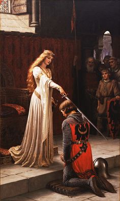 Edmund Leighton, Edmund Blair Leighton, Art Texture