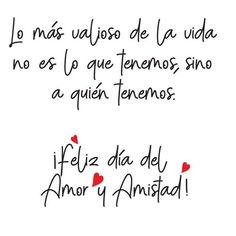 the words in spanish are written on white paper with red hearts and black writing that reads,