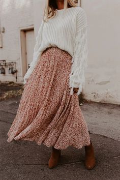 Natural Style Clothing, Stile Boho Chic, Look Boho Chic, Skandinavian Fashion, Mode Boho, Church Outfits, Mode Inspo, Winter Clothes, Looks Style