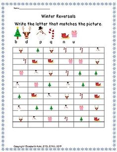 a printable christmas letter match for kids