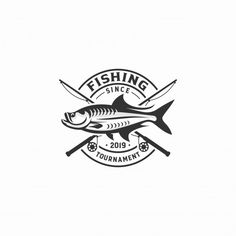 the logo for fishing since tournament