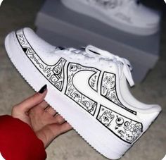 Painted Sneakers