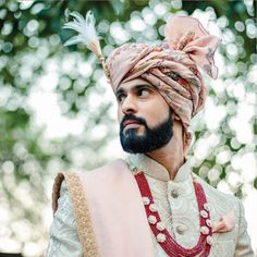 Latest Groom Jewellery Trends And Ideas For The Stylish Grooms! Groom Turban, Groom Jewelry, Mumbai Wedding