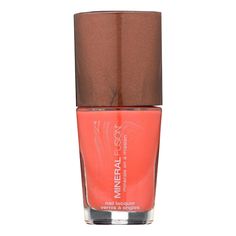 Mineral Fusion Sunkissed Nail Lacquer Gives Your Nails A Lovely, Light Orange Color. Beautify Your Hands With The Vibrant Shade And Cream Finish Of This Nail Polish. Ideally Applied After A Base Coat And Before A Top Coat, This Nail Polish Has A Strong Staying Power And Chip-Resistant Finish. Each Container Has 0.33 Fl. Oz. Of This Sunkissed Nail Lacquer That'S Made Using Cruelty-Free Methods. Mineral Fusion Nail Polish, Light Orange Color, Vegan Lip Gloss, Mineral Fusion, Best Nail Polish, Great Nails, Nail Polish Remover, Nail Supply, Base Coat