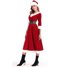 Christmas Long Dress, Mrs Clause Costume, Girl Elf Costume, Mermaid Costume Women, Christmas Costumes Diy, Secret Santa Party, Mean Girls Costume