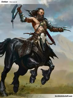 Centaur Cowboy, Centaur Ranger, Centaur Male, 천사와 악마, Creature Fantasy, Legendary Creature, Fantasy Adventure