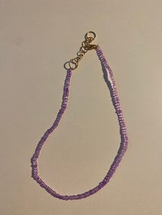 1 purple seed bead necklace  Adjustable  1 size fits all Purple Seed Bead Necklace, West Sacramento, Seed Bead Necklace, Beaded Necklaces, Bead Necklace, Seed Bead, Sacramento, Seed Beads, Necklace Etsy