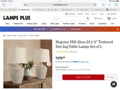 the lamp plus website has been updated to provide customers with an additional price tag for their lamps