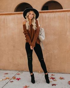 Stile Boho Chic, Pastel Outfit, Outfits Black, Mode Casual, Trendy Fall Outfits, Cute Fall Outfits, Trendy Fall, Outfit Inspo Fall