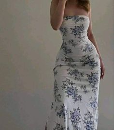 Sundress Aesthetic Summer, Elegant Causal Dresses, Off The Shoulder Sundress, Semi Formal Dresses Midi, Long Sun Dress Outfit, Herbal Eats, Blue And Green Outfit, Sundress Aesthetic, Look Kylie Jenner