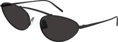 001 - Black - Black Modern Black Cat Eye Aviator Sunglasses, Modern Black Metal Sunglasses, Modern Metal Aviator Sunglasses With Gradient Lenses, Modern Formal Aviator Sunglasses With Metal Frame, Modern Metal Frame Aviator Sunglasses For Formal Occasions, Modern Black Rimless Aviator Sunglasses, Modern Black Aviator Sunglasses For Formal Occasions, Summer 19, Full Metal