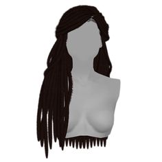 a female mannequin with dreadlocks on it's head