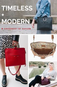 The original Sapahn Bag and a customer favorite. Available in beautiful bold colors and designed for the modern woman.  Sapahn empowers skilled artisans in rural Thailand through fair trade practices. Learn more at Sapahn.com #womensfashion #fairtrade #fairtradefashion #sustainable #ethicalfashion #leather #purse #handbag #leatherbag #crossbody Modern Business Shoulder Bag With Zipper Pouch, Rural Thailand, Raw Leather, Large Clutch, Handbags And Purses, Leather Handbags Crossbody, Tablet Sleeve, Leather Sleeve, Leather Care