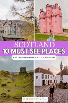 scotland's 10 must see places with text overlay