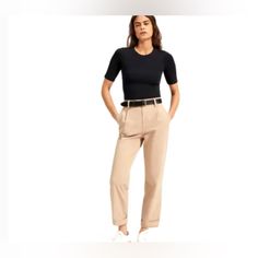 Nwt Everlane The Short Sleeve Crew Neck Bodysuit Xs The Ultimate Base Layer. Made Of Super-Soft, Double-Lined Supima Cotton, The Short-Sleeve Crew Neck Bodysuit Features A Classic Crew Neckline, Fitted Sleeves, And A Supportive, Curve-Hugging Fit. Plus, It’s Got A Snap Closure For Extra Ease. 92% Cotton 8% Elastane Machine Wash Cold. Tumble Dry Low. Chinos Women, Sportswear Trends, Mock Neck Bodysuit, Bikini Style, Cami Bodysuit, Square Neck Bodysuit, V Neck Bodysuit, Older Fashion, Long Torso