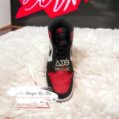 Add a touch of sorority pride to your shoe game with our Delta Sigma Theta shoe lace charms! Each charm features the iconic Fortitude metal charm, along with the Greek symbols beautifully embellished in sparkling rhinestones. Available in either a silver or gold base, these charms are the perfect way to show off your DST sisterhood while adding some glam to your footwear.  You will receive a set of 2 pairs (Greek symbols and Fortitude) for each shoe. (4pcs total) Shoe Lace Charms, Greek Symbols, Lace Charms, Greek Symbol, Delta Sigma Theta, Shoe Clips, Shoe Lace, Metal Charm, Shoe Game