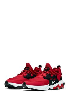 Read Description Very Carefully!!! 100% AUTHENTIC GUARANTEED Nike React Presto (GS) CU4866 600 University Red/White-Black New Kids Size 6.5Y Item Info: MSRP: $100.00 Name: Nike React Presto (GS) Size: 6.5Y Style #: CU4866 Color-Way: 600 Color: University Red/White-Black Condition: Brand New With Original Box Shoe Sizes:  US: 6.5Y UK: 6 CM: 24.5 BR: 37.5 EUR: 39 AU: 6.5 Terms of Sale: ITEMS SHIP DOUBLE BOXED (Shoes Only). Apparel and equipment may be shipped in envelope or box accordingly. We wil Nike React Presto, Red Nike Shoes, Red Nike, Nike React, Black Kids, Vintage Logo, New Kids, Pull Tab, Boys Shoes