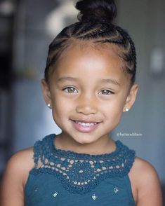 Black Toddler Hairstyles, Mixed Girl Hairstyles, Toddler Braids, Biracial Babies, Mixed Girl, Kid Braid Styles