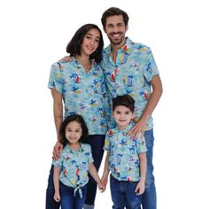 Can you tell me how to get to Sesame Street? Your family is ready for adventure in these stylish matching family Sesame Street button up tshirts! Vacation in style in these soft and comfy short sleeve Hawaiian shirts featuring a cool all-over print of Elmo, Cookie Monster, Oscar the Grouch, Big Bird, Bert and Ernie, and Abby Cadabby surfing the waves with a tropical palm tree design that is perfect for the beach or an everyday stylish outfit! With baby, kids, and adult sizes, the whole family ca Elmo Cookies, Elmo And Cookie Monster, Sesame Street Elmo, Women's Button Down Shirt, Funny Outfits, Button Down Shirt Mens, Kids Clothes Boys, Kids Outfits Girls, Cookie Monster