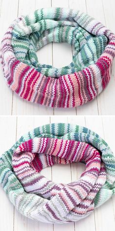 two different ways to make a headband with yarn and buttons on the side, one is