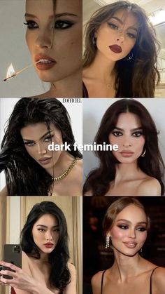 Dark Lip Makeup Look, Dark Feminine Makeup, Feminine Makeup, Luxury Photography, Chique Outfits, Dark Feminine Aesthetic, Dark Makeup, Dark Feminine, Makeup Looks Tutorial