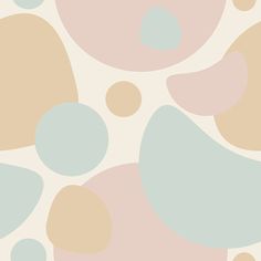 an abstract background with pastel colors and circles