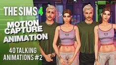 the simss 4 motion capture animation