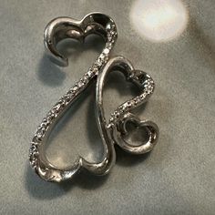 Open Hearts By Jane Seymour From Kay Jewelers. Three Heart Diamond Accent Pendant. Pendant Only. No Chain With It. Kay Jewelers, Jane Seymour, Diamond Heart, Womens Jewelry Necklace, Jewelry Necklaces, Women Jewelry, Chain, Pendant, Silver