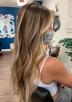 Rambut Brunette, Balayage Blonde, Brunette Balayage Hair